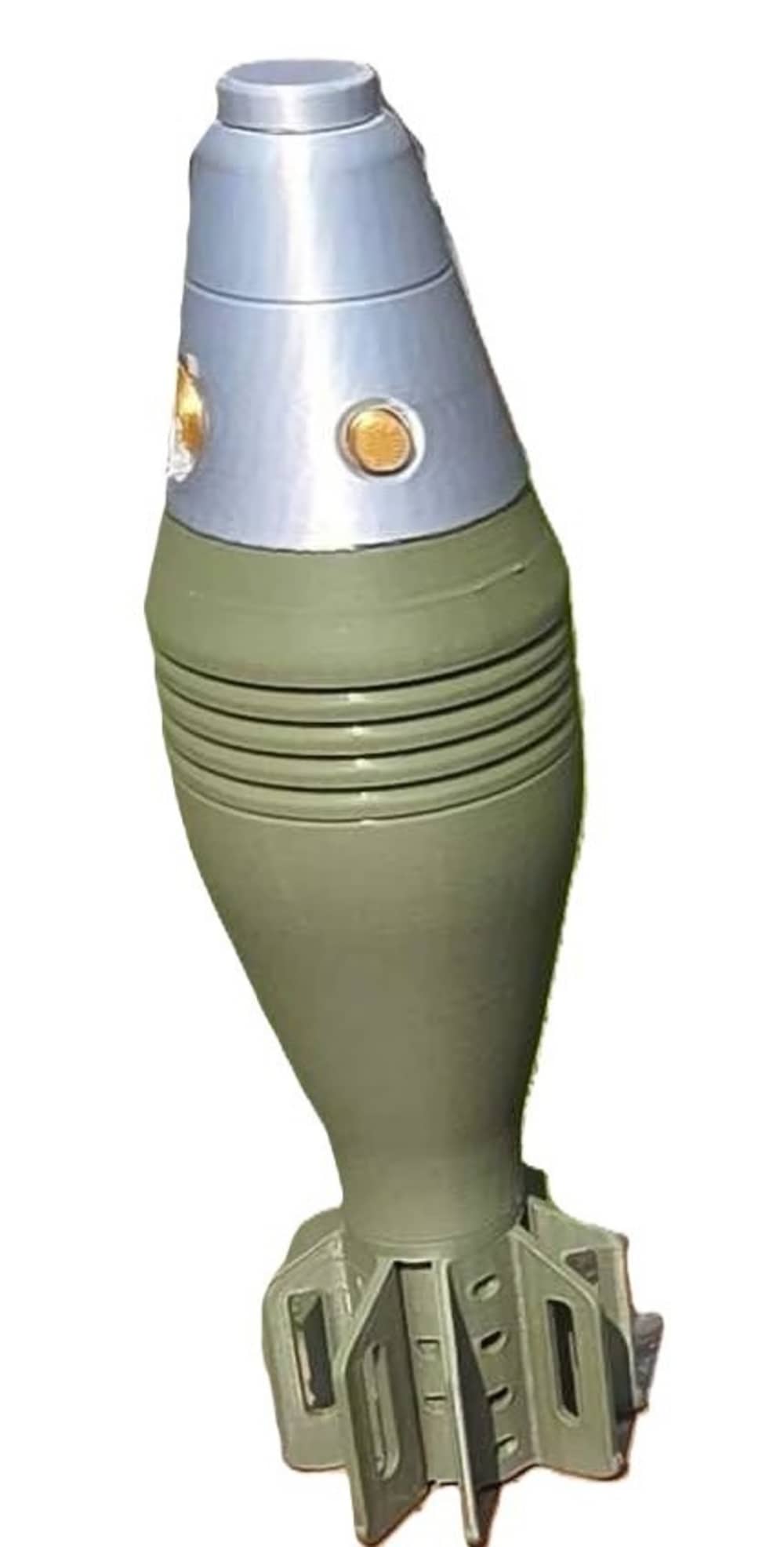 60mm M49A3 Inert Mortar round with M52 PD fuze-img-0