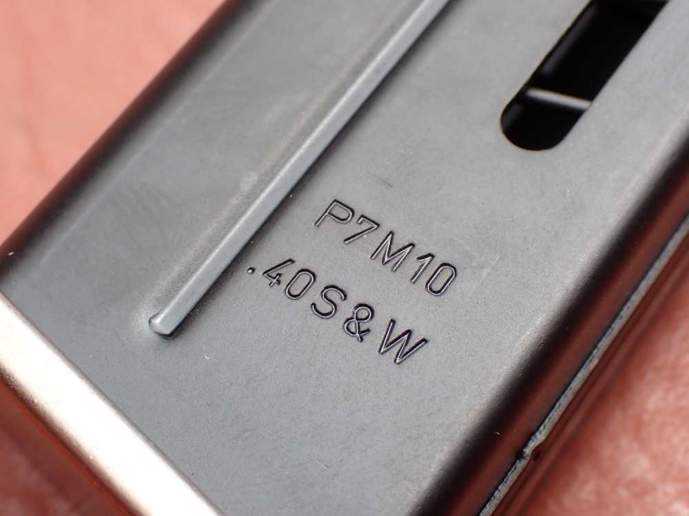 HECKLER & KOCH HK P7-M10 FACTORY .40S&W PISTOL MAGAZINE w/ NICKEL BASE-img-36