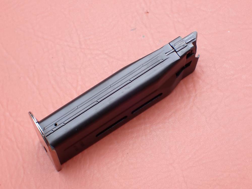 HECKLER & KOCH HK P7-M10 FACTORY .40S&W PISTOL MAGAZINE w/ NICKEL BASE-img-3