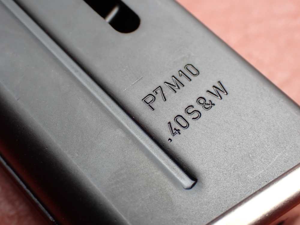 HECKLER & KOCH HK P7-M10 FACTORY .40S&W PISTOL MAGAZINE w/ NICKEL BASE-img-30