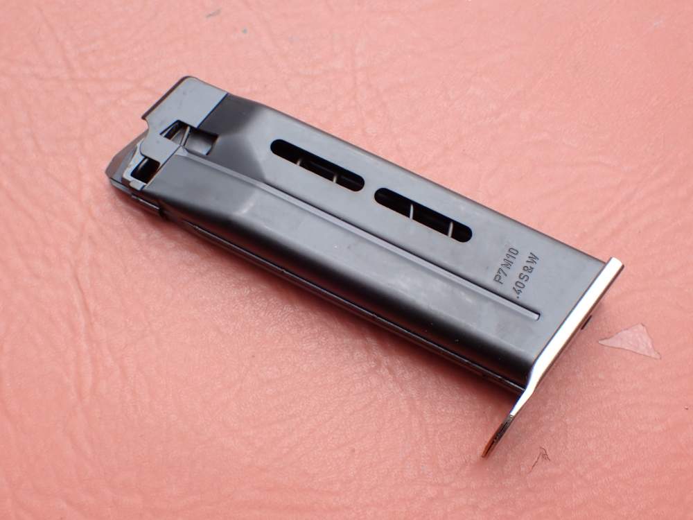 HECKLER & KOCH HK P7-M10 FACTORY .40S&W PISTOL MAGAZINE w/ NICKEL BASE-img-6