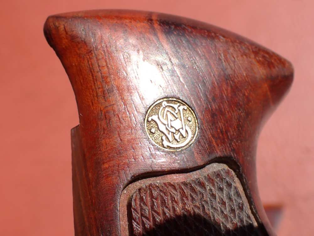 SMITH & WESSON MODEL K FRAME SQUARE BUTT TARGET GRIPS WITH SCREW-img-23