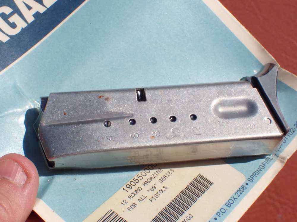 SMITH & WESSON MODEL 6906 STAINLESS 9MM FACTORY 12RD MAGAZINE (NIB)-img-2