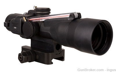 TRIJICON ACOG 3X30MM DUAL ILLUM RED CROSSHAIR 300BLK Q-LOC TA33-C-400383-img-0