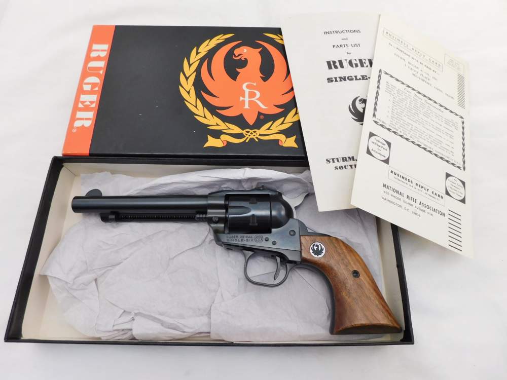 1960's Ruger Single Six RSS5 In The Box-img-0