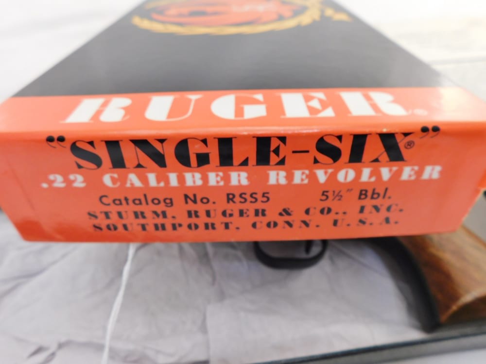 1960's Ruger Single Six RSS5 In The Box-img-2