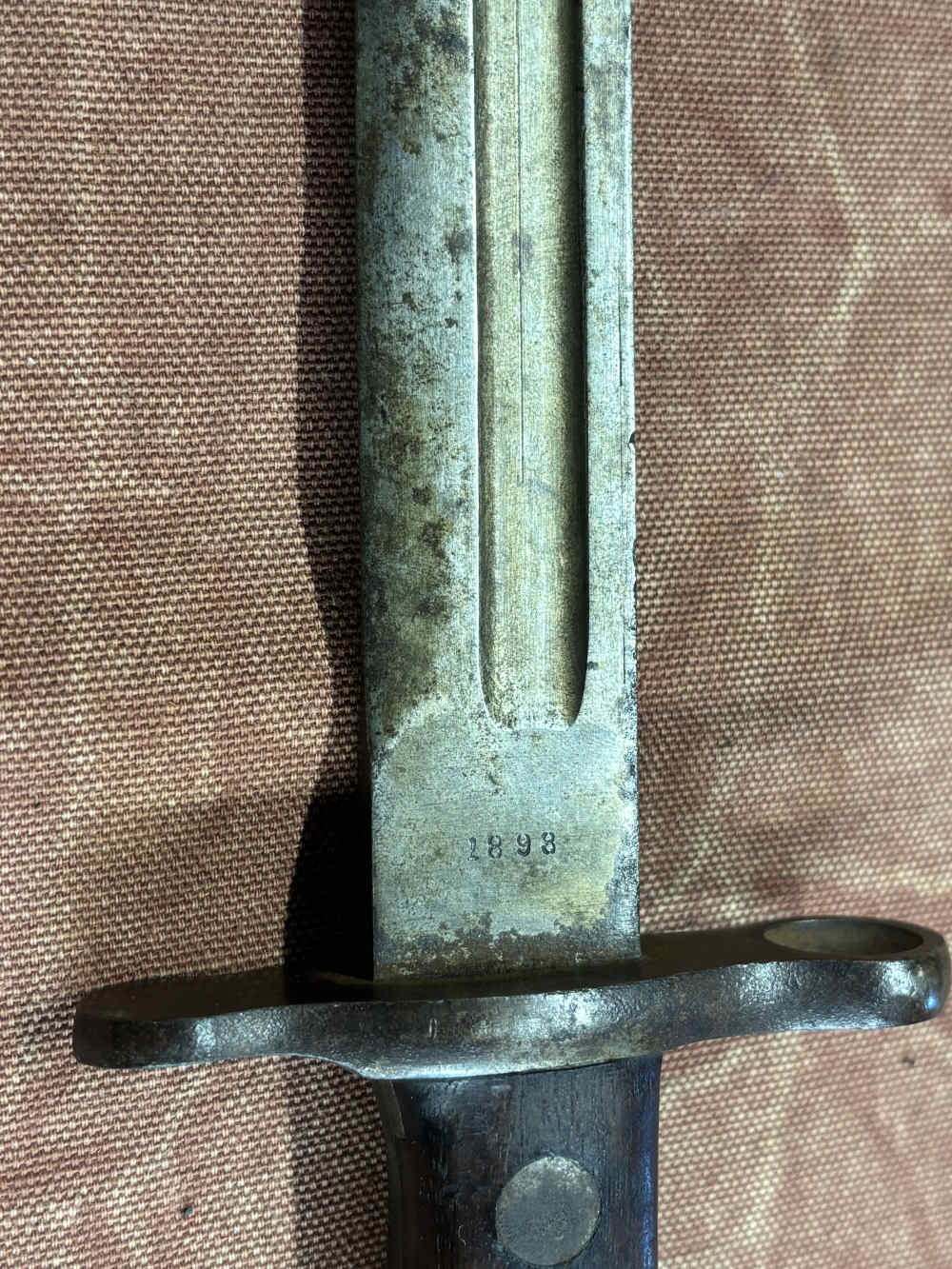 U.S. Krag Bayonet 1898 dated  #1548-img-2