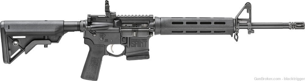 Springfield ST916556BLCB5 SAINT 223 Rem/5.56 NATO 10+1 16" Black B5 Stock -img-1