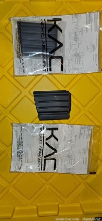 KAC Knights SR25 7.62 308 10 rd Steel Magazine Mag Set Of 2 -img-0