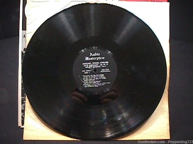 Vintage 331/3 R.P.M Album of MMarches, Songs, Speeches, WWll Germany Vol. 2-img-2