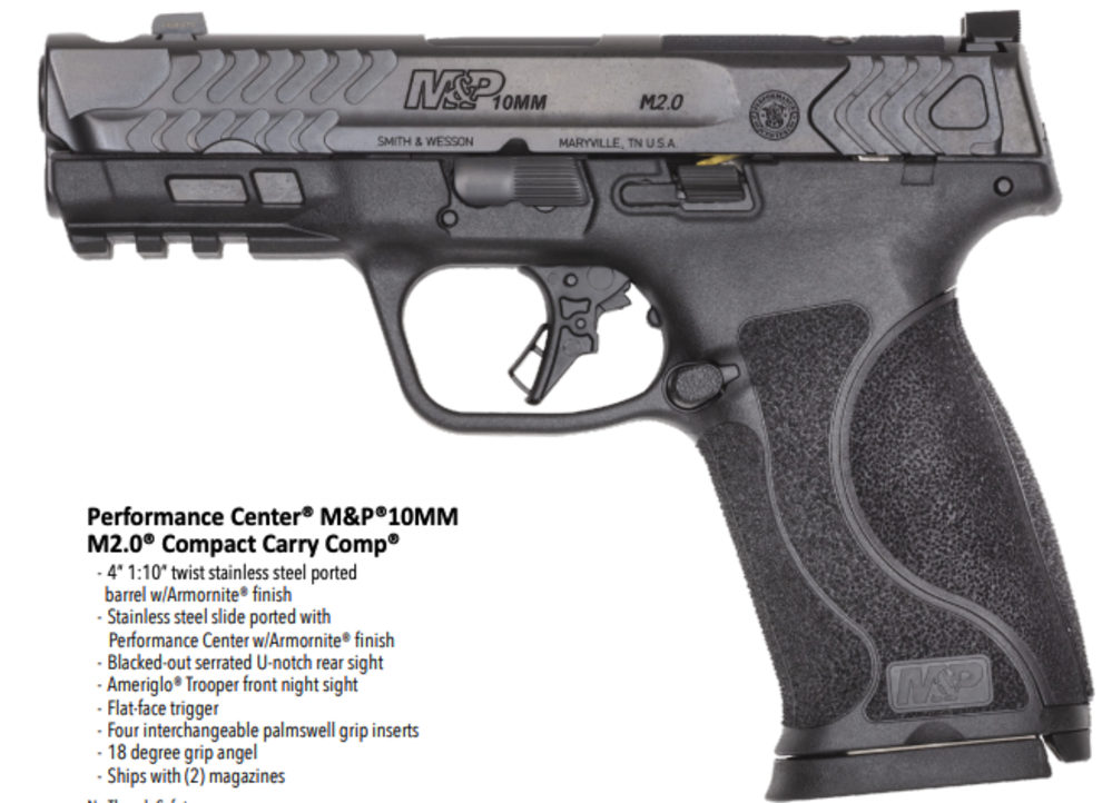 Smith & Wesson Performance Center M&P10mm M2.0 Carry Comp 10mm 14413-img-5