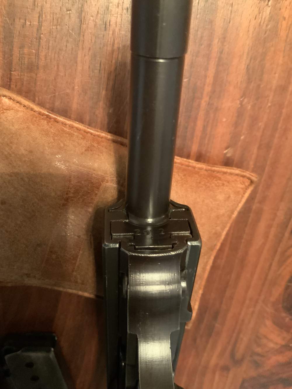 Walther P38 WW2 German AC44 9mm Pistol Wa359 Holster 2 Mags Matching -img-5