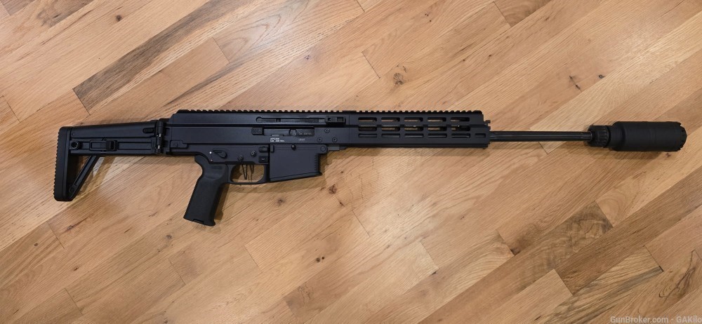 B&T APC308 PRO DMR with RBS Suppressor, NRCH, Elftmann Trigger, Metal Lower-img-0