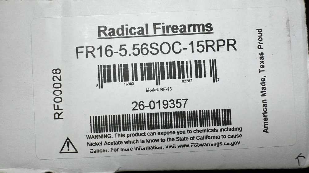 Radical Firearms RF-15 5.56 Battle Rifle - FR16-5.56SOC-15RPR- Test Fired-img-29