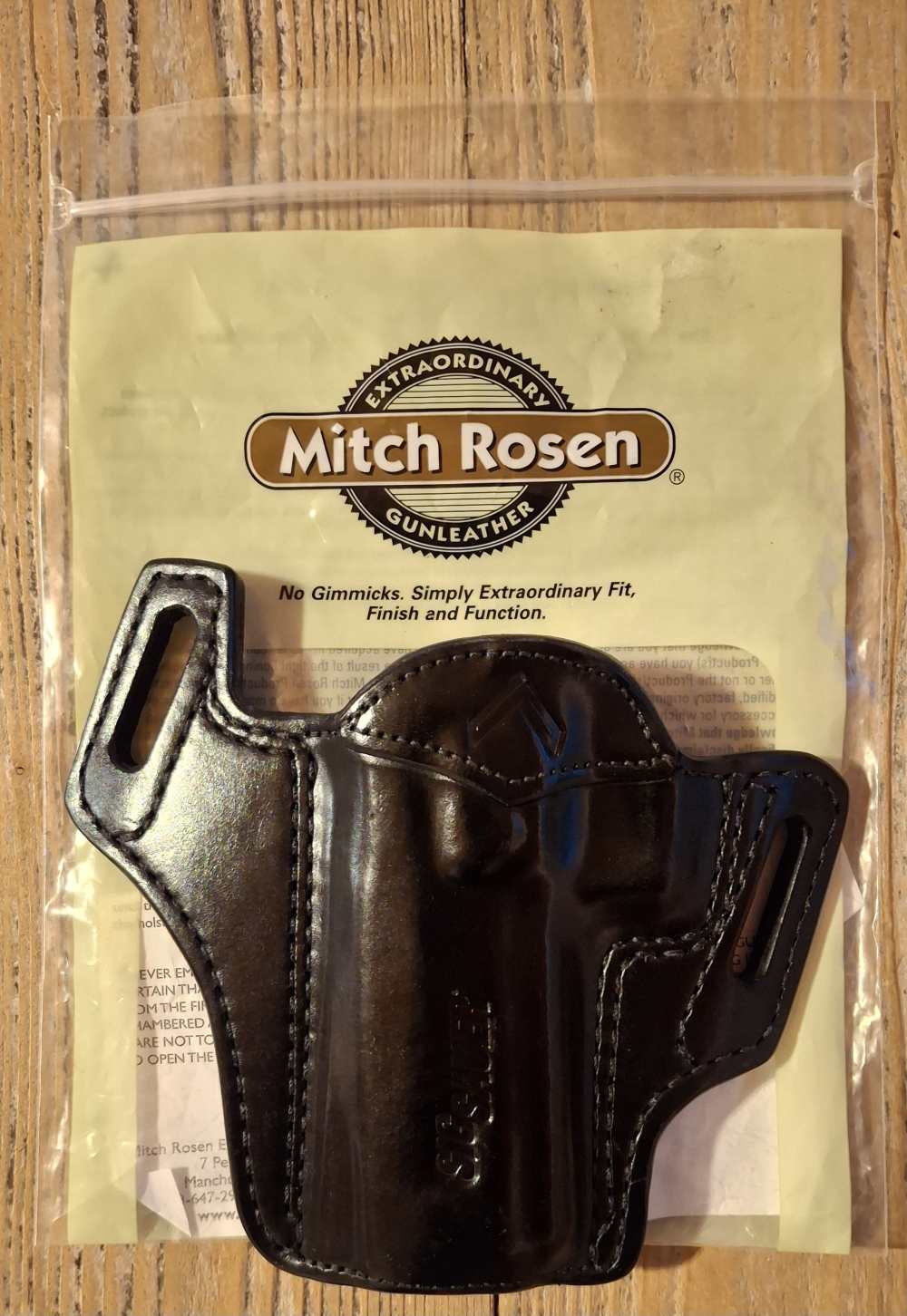 Mitch Rosen Exclusive Series OWB LH Holster Sig P320 X5 Legion Lined-img-0
