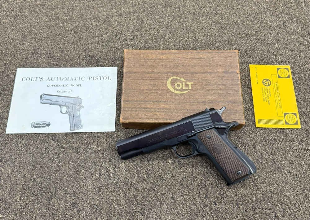 New In Box 1968 C Model Colt Government 1911 .45 ACP 5"-img-0