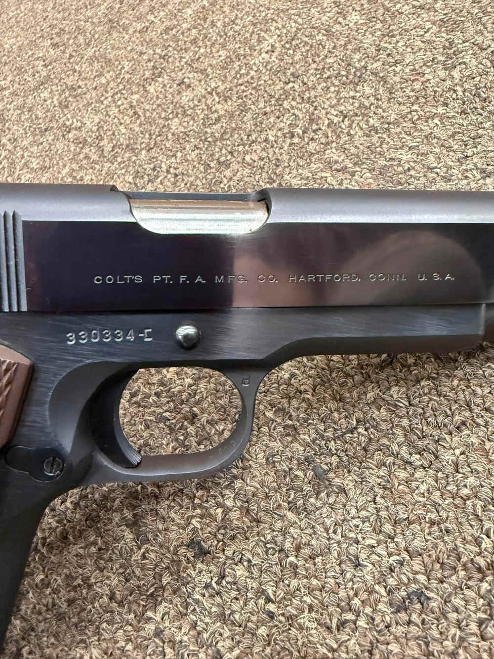 New In Box 1968 C Model Colt Government 1911 .45 ACP 5"-img-5