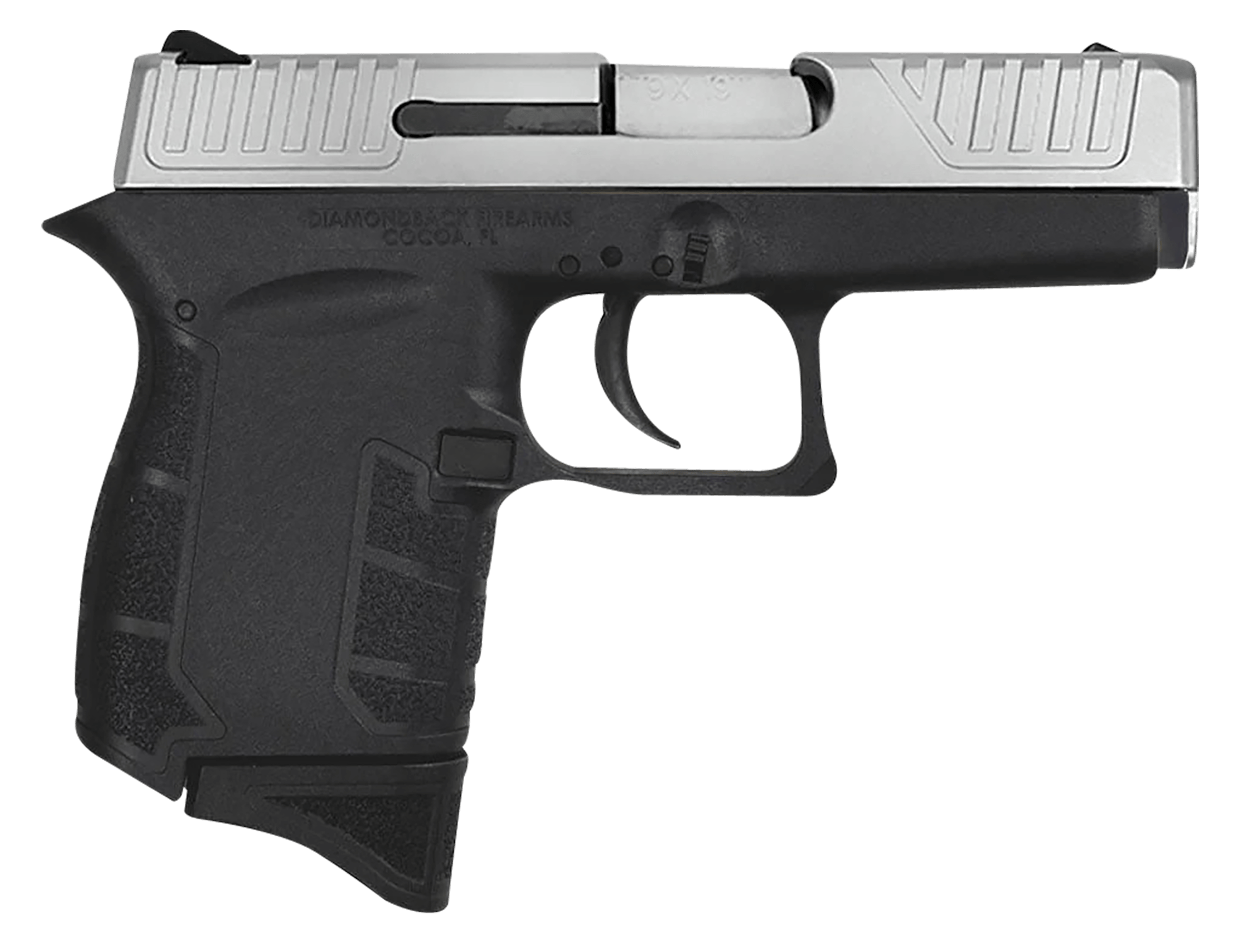 Diamondback DB9 Gen4 9mm Luger 3.10 Black/Stainless Steel Pistol-img-1