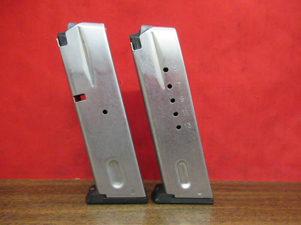 USED Factory Smith & Wesson 59 Series 15rds 9mm Magazines Mags Clips-img-0