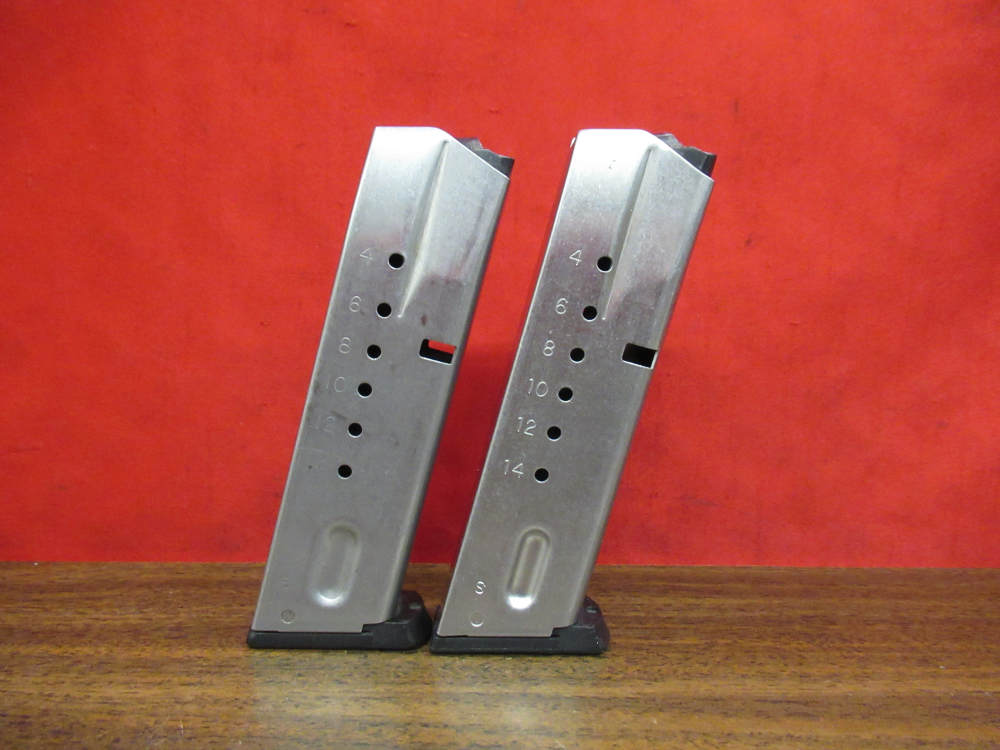 USED Factory Smith & Wesson 59 Series 15rds 9mm Magazines Mags Clips-img-2