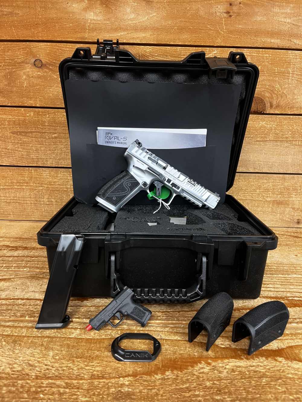 Canik SFX RIVAL-S Chrome 5" Steel Frame 9mm-img-7
