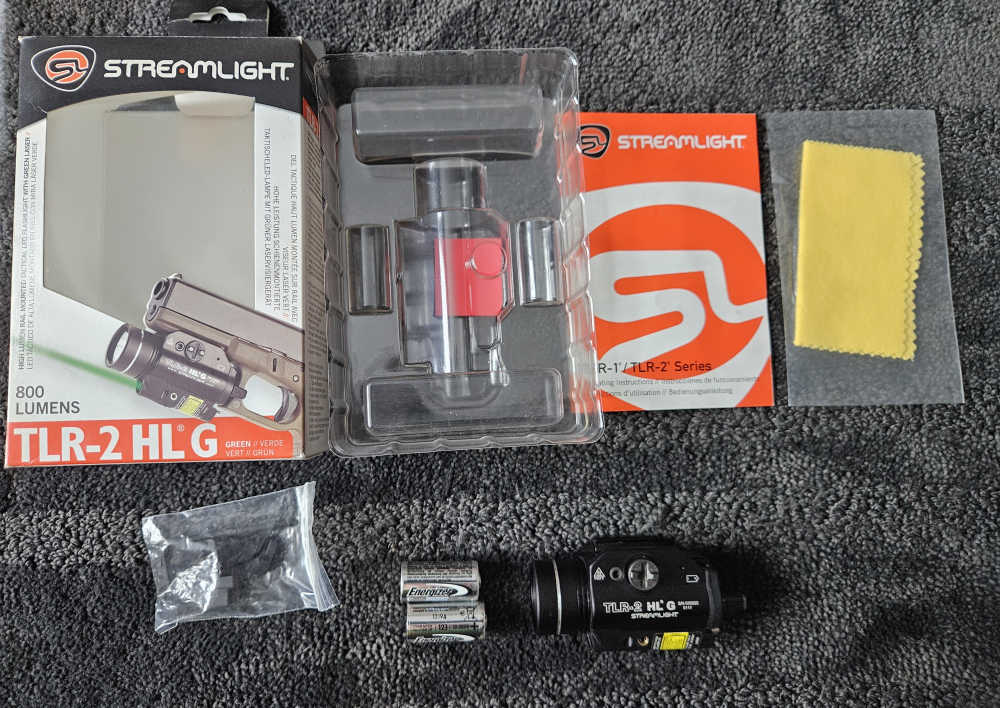 STREAMLIGHT TLR-2 HL G 800 Lumens Green tlr2 69265 AIMS-img-1