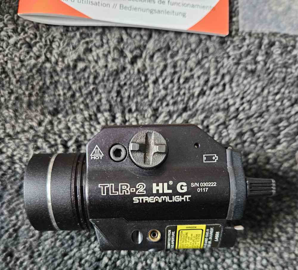 STREAMLIGHT TLR-2 HL G 800 Lumens Green tlr2 69265 AIMS-img-9