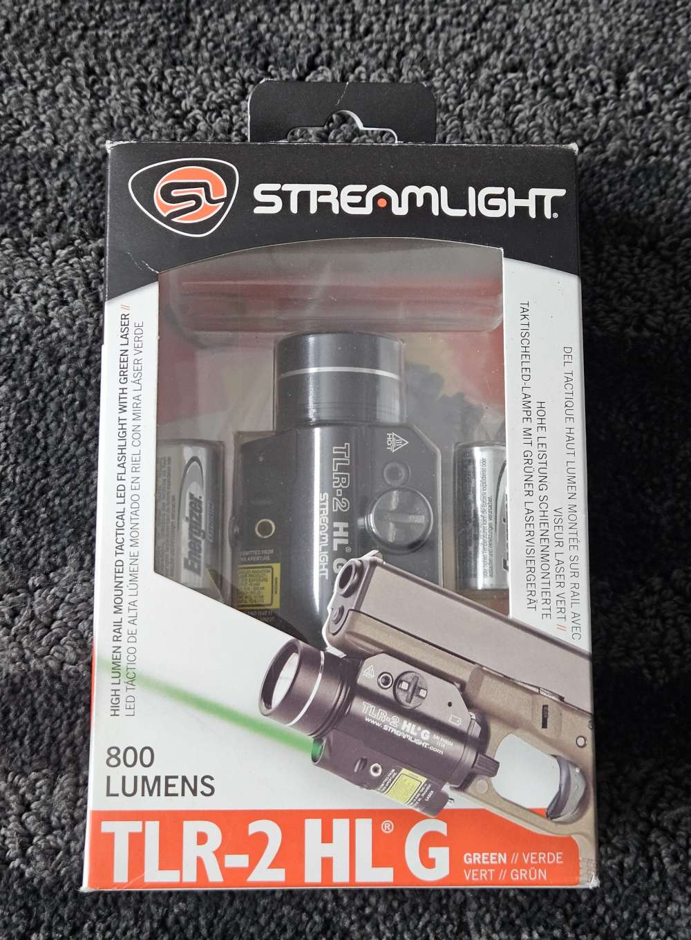STREAMLIGHT TLR-2 HL G 800 Lumens Green tlr2 69265 AIMS-img-0