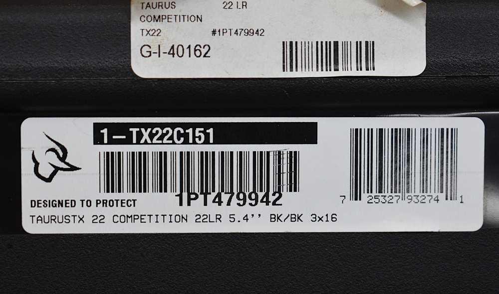 Taurus TX 22 Competition in 22LR NEW!-img-13