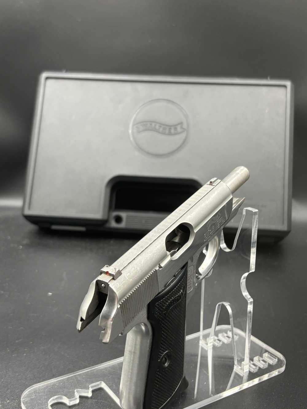 Walther PPK 380 ACP Stainless with Plastic Carrying Case-img-4
