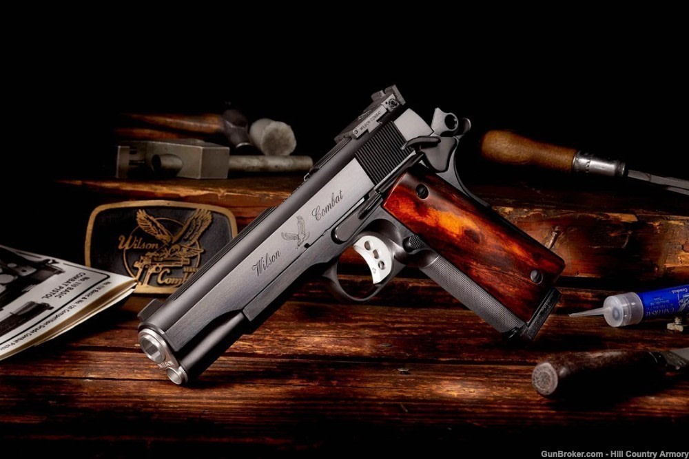 Wilson Combat CQB 45th Anniversary Limited Edition 9mm NIB - No CC Fees!-img-0