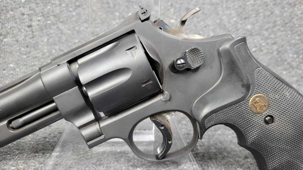 Smith & Wesson Mdl 28-2 Cal. .357 mag 6" Barrel. Black Finish.-img-2