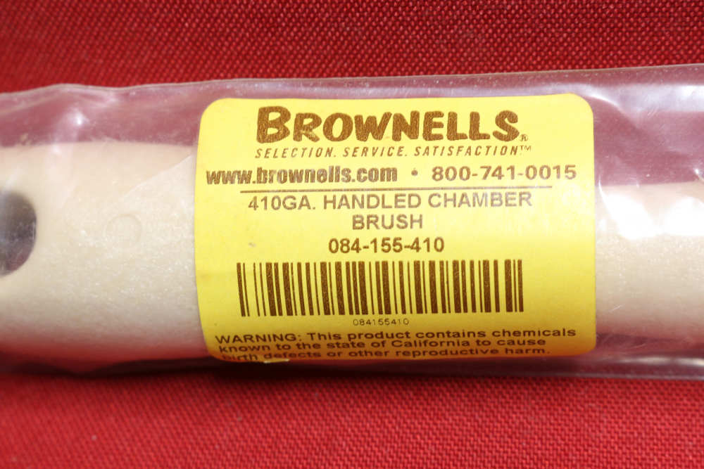 Brownell"s  410 Gauge Handled Chamber Brush NEW-img-1
