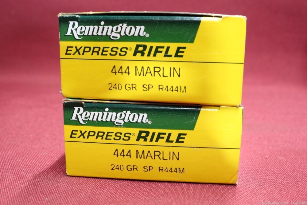 Caliber 444 Marlin 40 Rounds Remington 240 Grain Spire Point-img-0