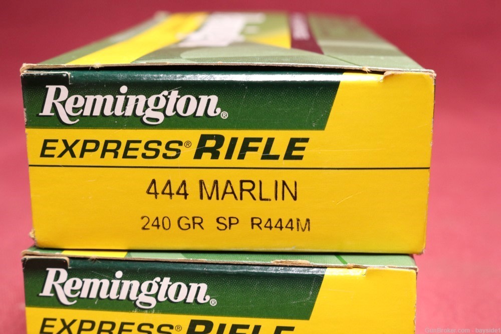 Caliber 444 Marlin 40 Rounds Remington 240 Grain Spire Point-img-1