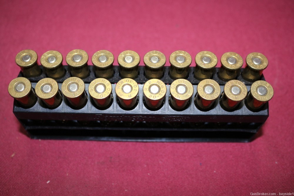 30-30 Winchester Brass 20 Primed Cases -img-0