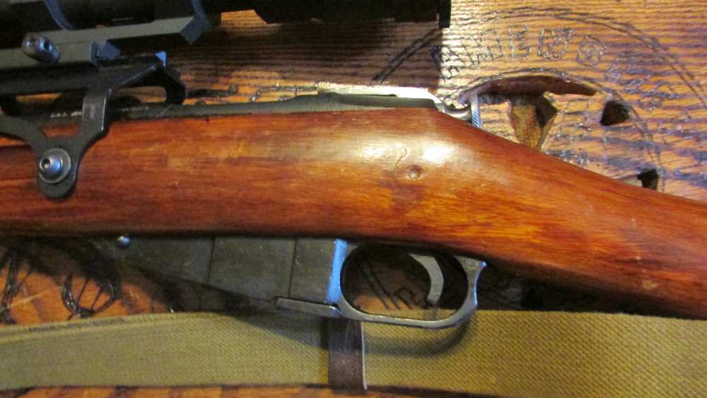 MOSIN/NAGENT 91/30 WITH 3-9X40 SCOPE AN MOUNT, CAMO.PACKAGE-img-4