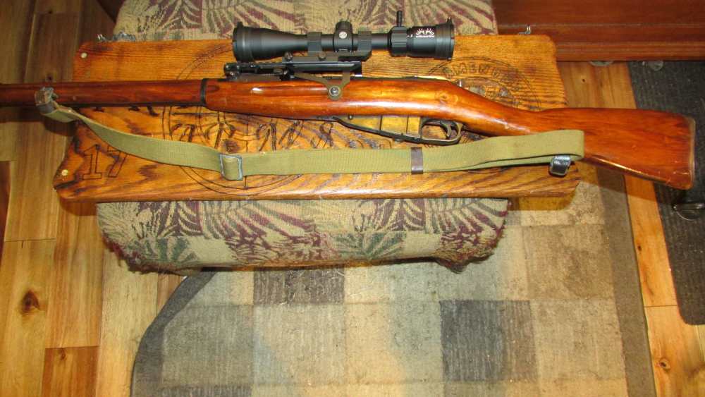 MOSIN/NAGENT 91/30 WITH 3-9X40 SCOPE AN MOUNT, CAMO.PACKAGE-img-15