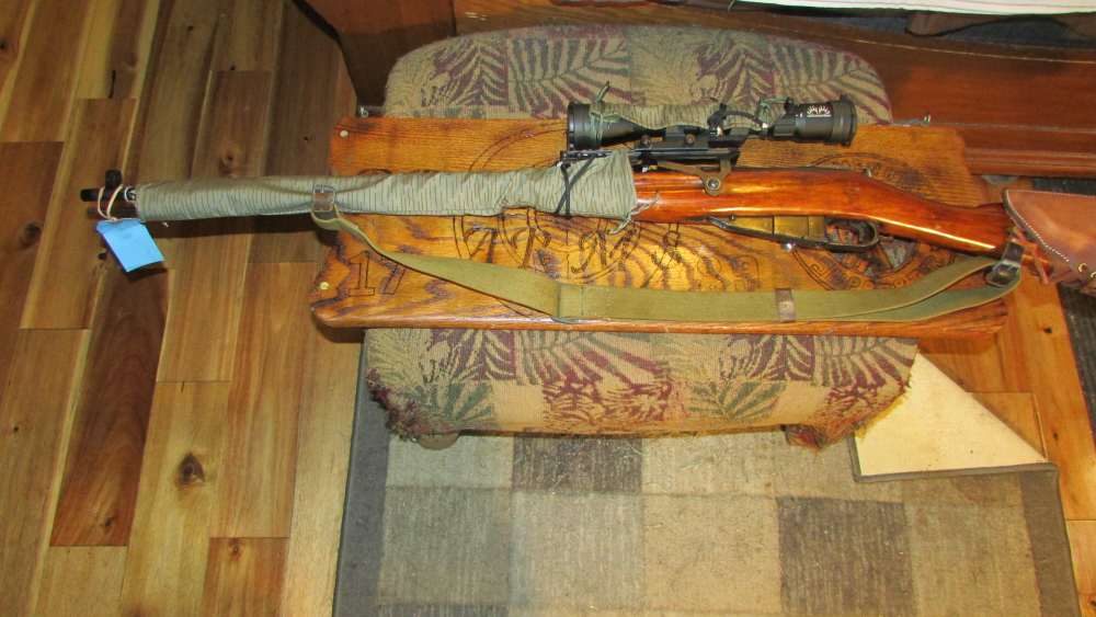 MOSIN/NAGENT 91/30 WITH 3-9X40 SCOPE AN MOUNT, CAMO.PACKAGE-img-22