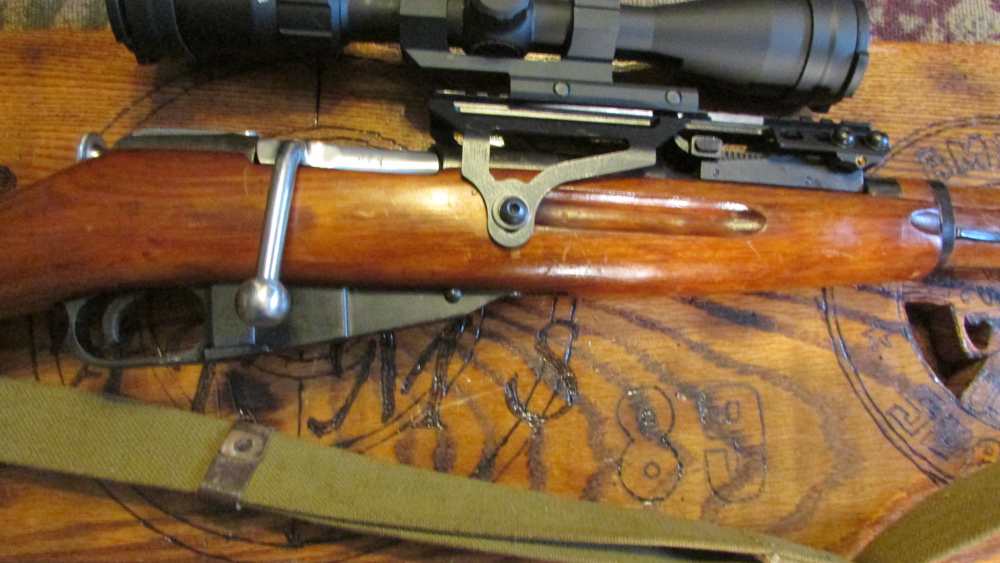 MOSIN/NAGENT 91/30 WITH 3-9X40 SCOPE AN MOUNT, CAMO.PACKAGE-img-11
