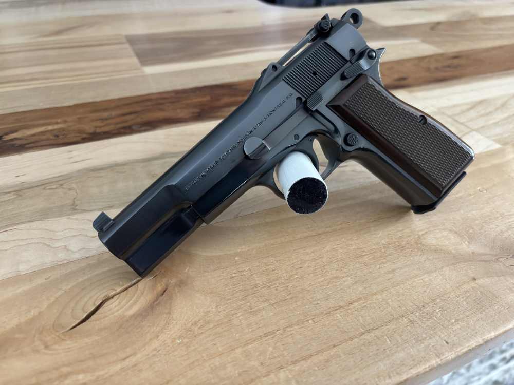 1994 Browning Hi Power CAPITAN 9mm semi auto pistol LNIB scarce BELGIUM 9  -img-15