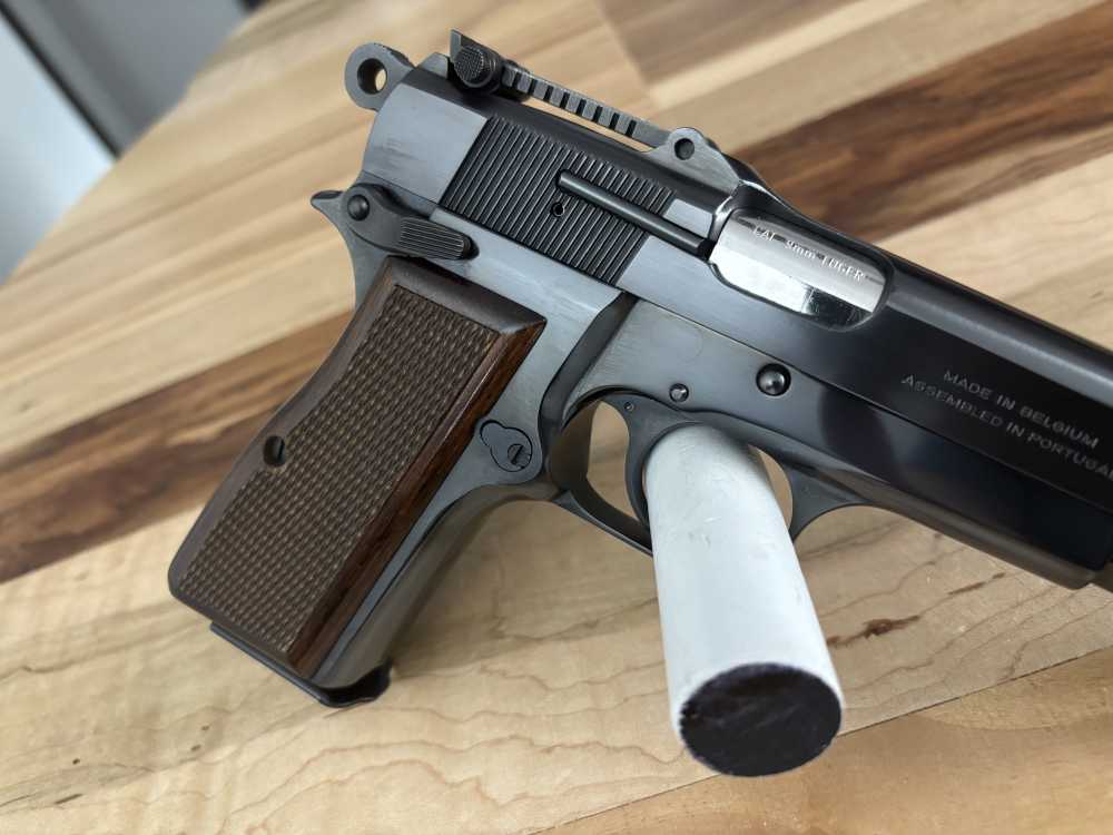1994 Browning Hi Power CAPITAN 9mm semi auto pistol LNIB scarce BELGIUM 9  -img-10