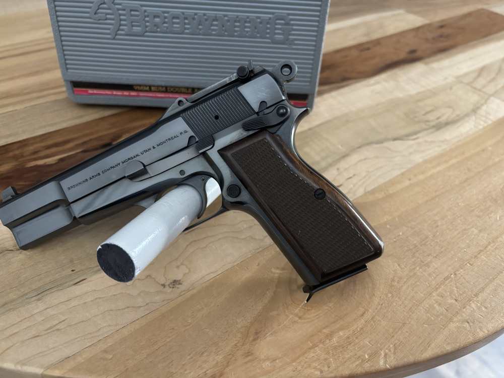 1994 Browning Hi Power CAPITAN 9mm semi auto pistol LNIB scarce BELGIUM 9  -img-3