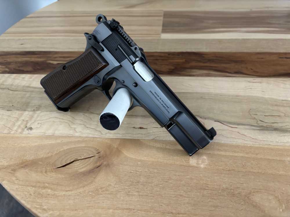 1994 Browning Hi Power CAPITAN 9mm semi auto pistol LNIB scarce BELGIUM 9  -img-8