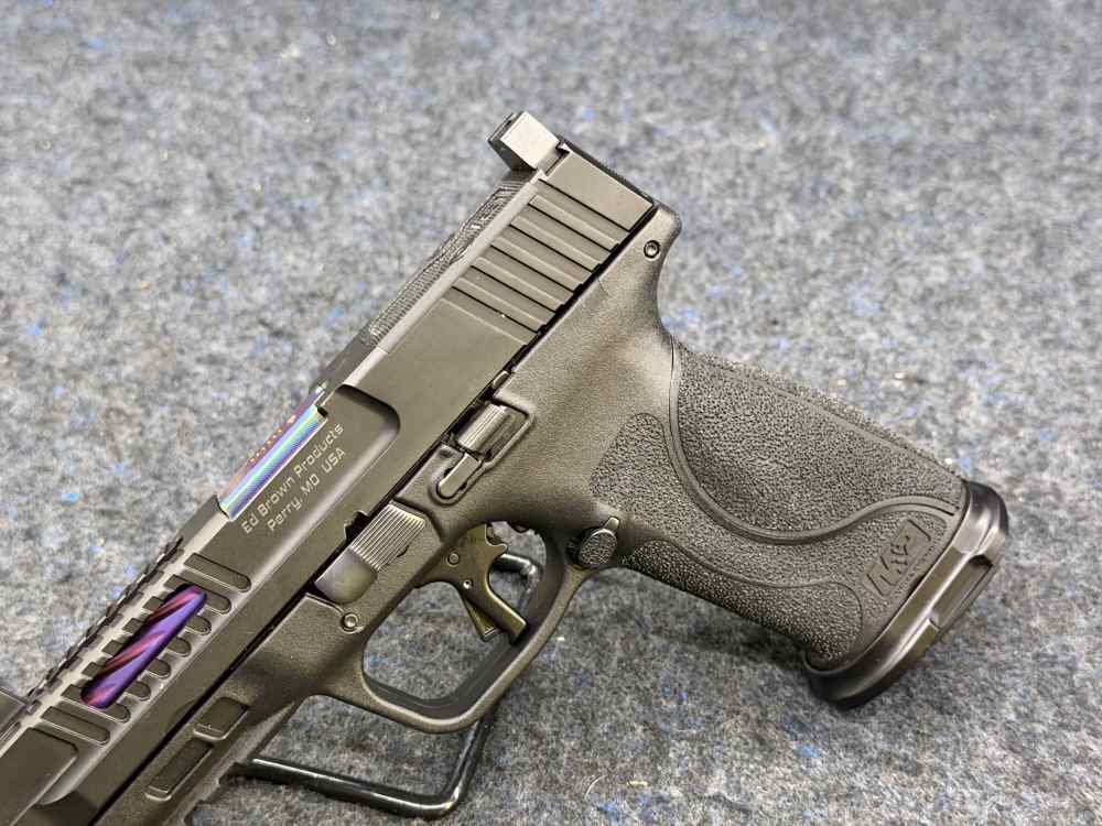 ED BROWN FUELED SERIES M&P F2 SEMI PISTOL 9MM TB W/BAG & 2 MAGS-img-3