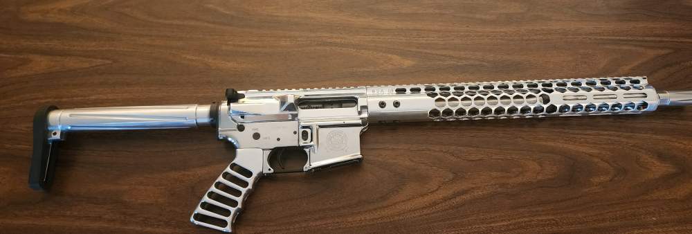 DPMS CUSTOM A-15 2OTH ANNIVERSARY 31 OF 100 5.56 CHROME ST. CLOUD, MN-img-1