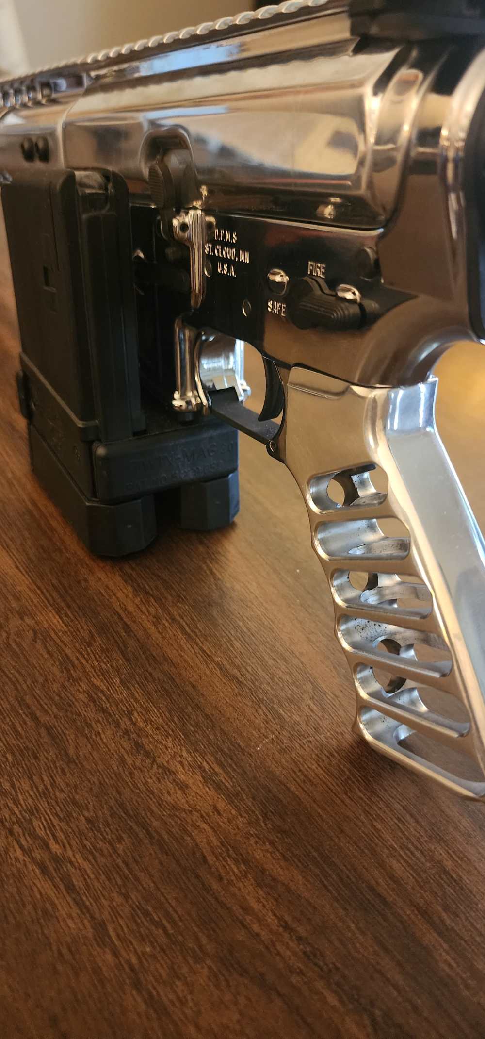 DPMS CUSTOM A-15 2OTH ANNIVERSARY 31 OF 100 5.56 CHROME ST. CLOUD, MN-img-13