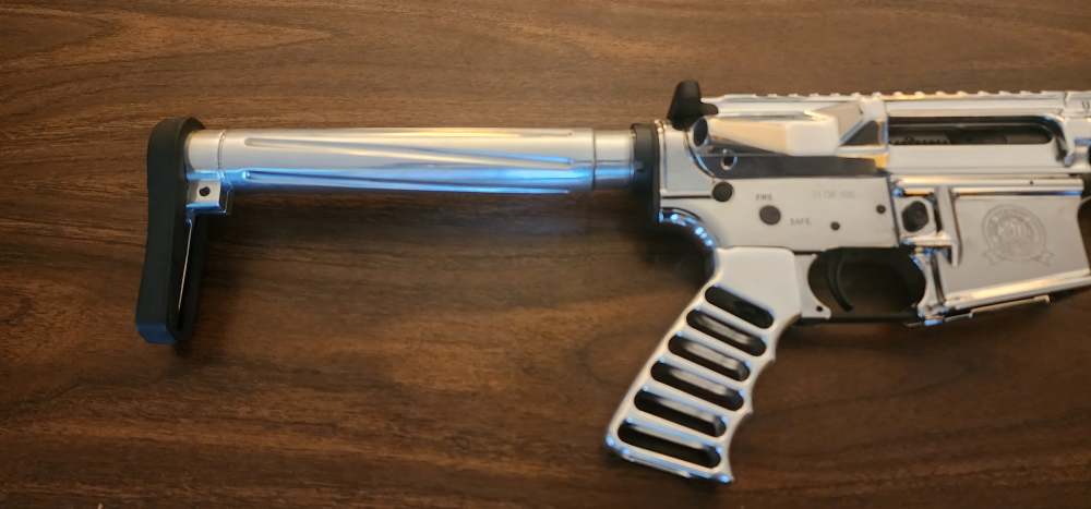 DPMS CUSTOM A-15 2OTH ANNIVERSARY 31 OF 100 5.56 CHROME ST. CLOUD, MN-img-5