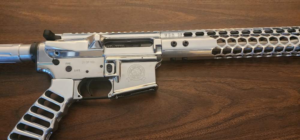 DPMS CUSTOM A-15 2OTH ANNIVERSARY 31 OF 100 5.56 CHROME ST. CLOUD, MN-img-6