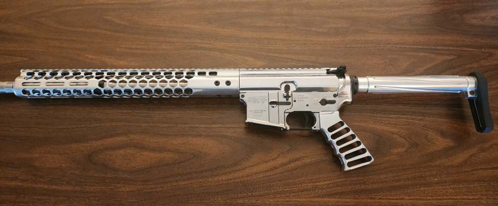 DPMS CUSTOM A-15 2OTH ANNIVERSARY 31 OF 100 5.56 CHROME ST. CLOUD, MN-img-0